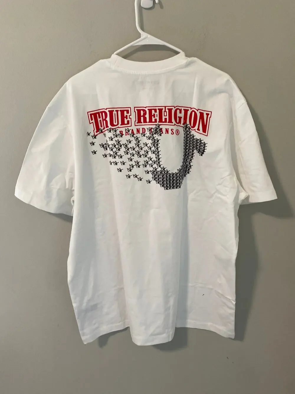 New True Religion Short Sleeve Mini Buddha Tee Men's Size 2XL